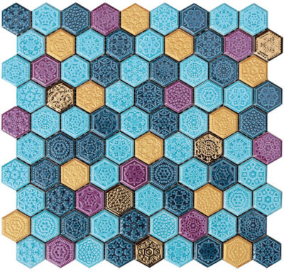 Mosaico Tesela Hexagonal 27.5 x 28.7