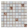 Mosaico Tesela cuadrada con relieve 29.7 x 29.7